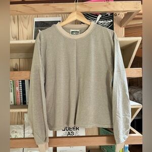 Jungmaven Tatoosh Cropped Long Sleeve